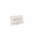 Online Shop Use Only Gift Voucher