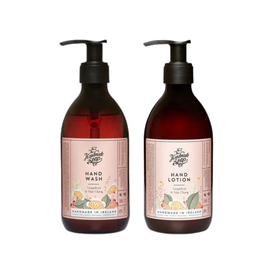 THE HANDMADE SOAP & CO - Hand Care Gift Set Grapefruit & May Chang 300ml x 2