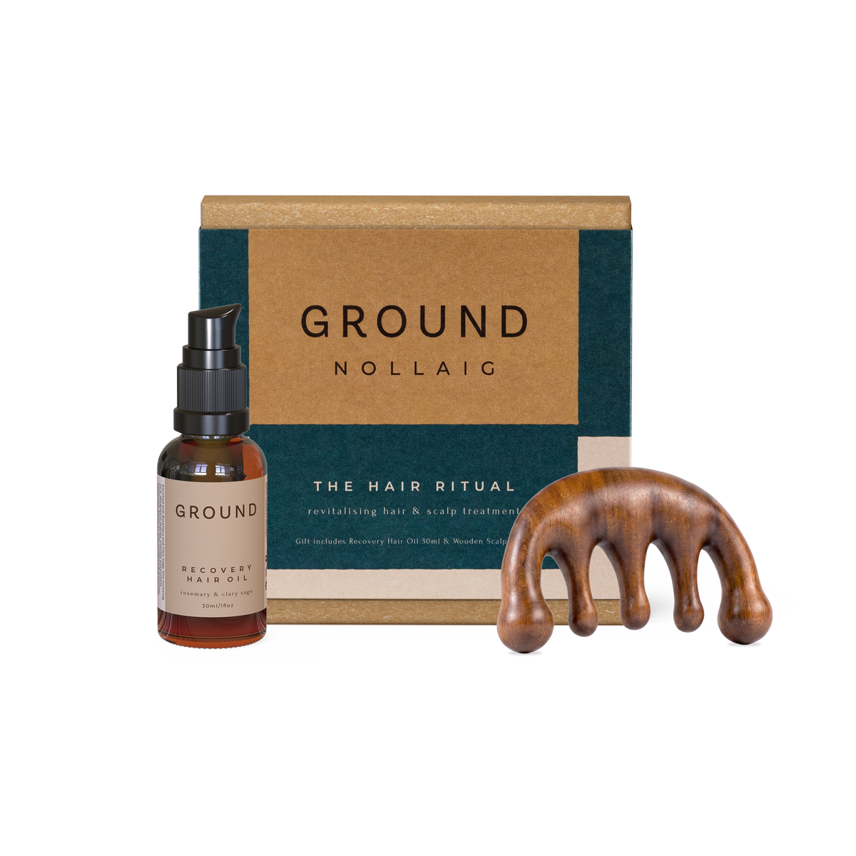 Ground The Hair Ritual Gift Set