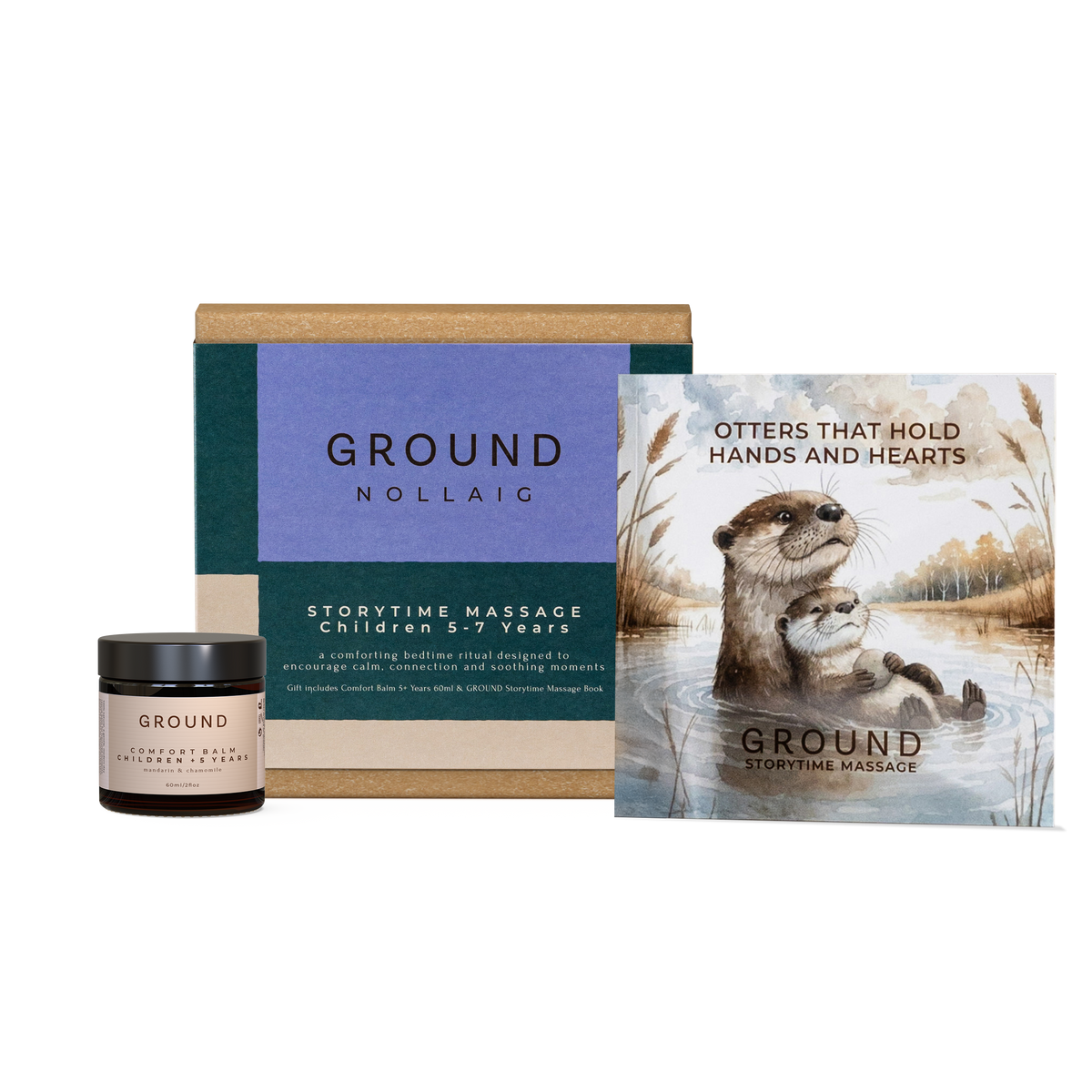 Ground Storytime Massage Gift Set - Children 5-7 Years