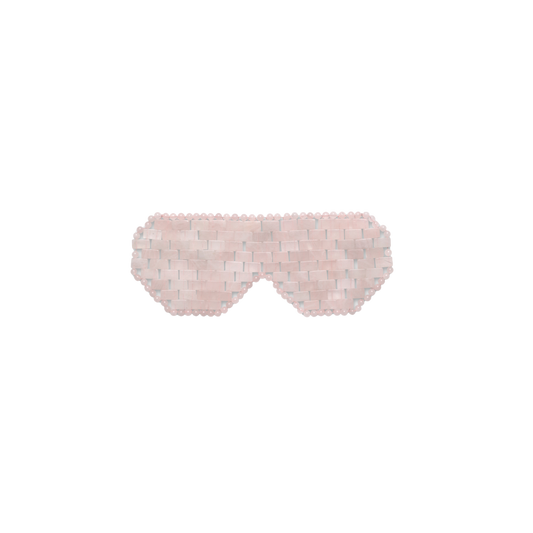 BAMFORD Isla Rose Quartz Eye Mask