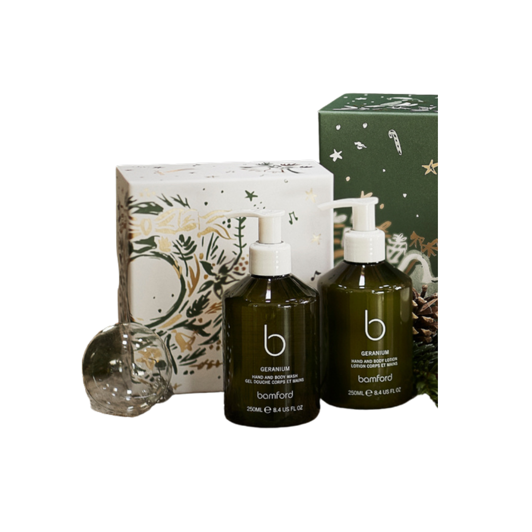 BAMFORD Geranium Duo Christmas Gift Set